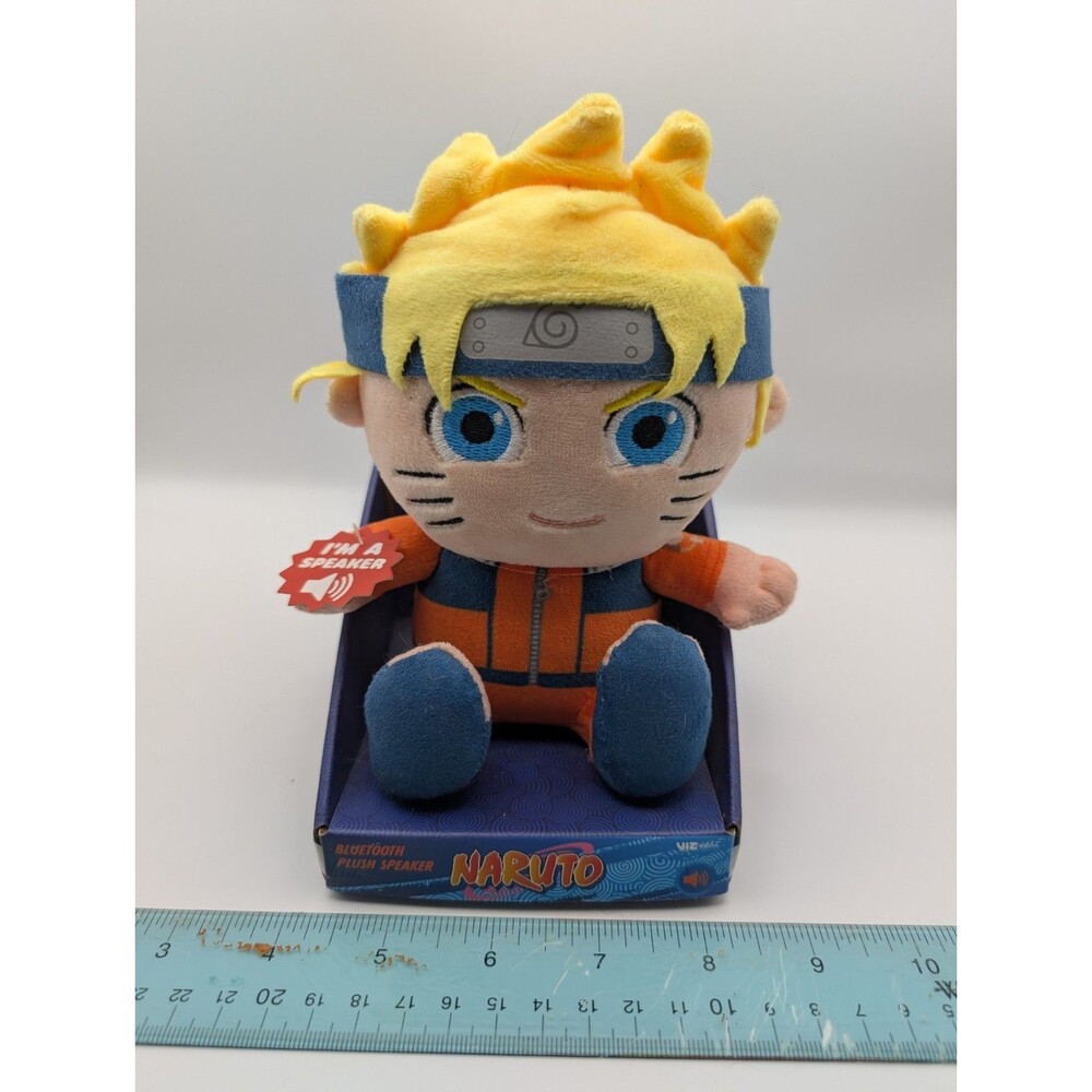 Bitty Boomers Naruto Keychain Bluetooth Plush Speaker New